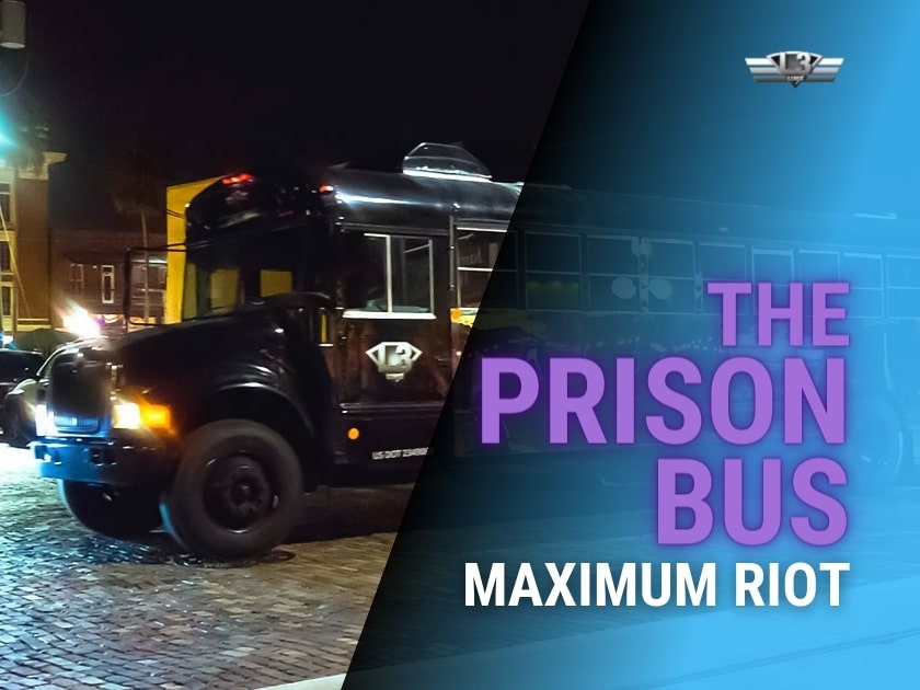 The Prison Bus - Maximum Riot